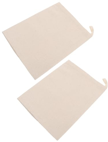 COLLBATH Paquetes de Hielo Picado Caseros 2 Piezas de Lona Color Claro | Ligero y Fácil de Lavar, para Hielo o Azúcar, Formato Útil para Fiestas y Reuniones en Barra