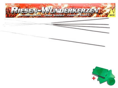 12 pack. à 5 Stück NICO Riesen-Wunderkerzen im 5er Pack., ca. 45 cm lang