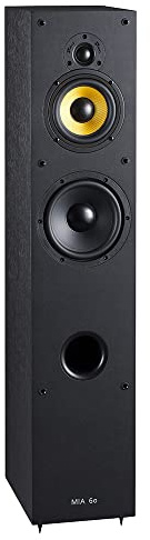 Davis Club Mia 60 altoparlante Colonna NERO/DARK Ash
