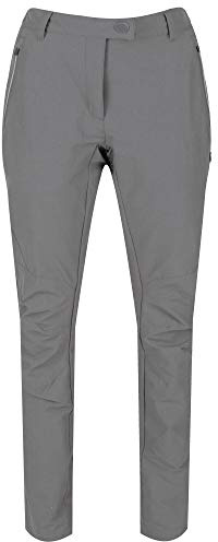 Regatta Highton Stretch Womens Trousers Short Seal Grey