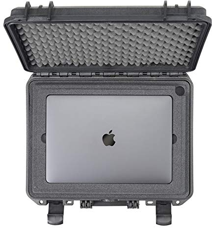 MC-CASES Laptopkoffer/Notebookkoffer/Tablet/Ipad - Koffer für Laptop und Zubehör - Outdoor Case - Hartschalenkoffer - Perfekter Schutz aus Deutschland - MAX380H115S-Laptop