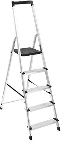 Escabeau Pliable en Aluminium 5 marches - 5 five simply smart