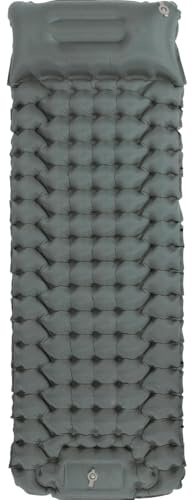 iParaAiluRy Esterilla Camping Autoinflable Ultraligero Colchoneta Camping con Bomba de Pie, Portatíl Colchón Campin g Esterilla Hinchable para Viajes, Exteriores, Senderismo, Playa, Tienda