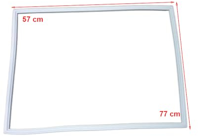 JCSPARES® - Guarnizione Magnetica 77 x 57 cm Per Frigorifero Congelatore Compatibile Con Whirlpool Indesit Ed Ulteriori