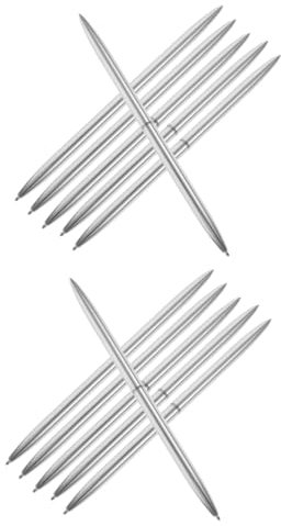 EXCEART 12 Stk Kugelschreiber Uniformstifte Als Tragbarer Schülerstift Stift Mit Diamant Stifte Mit Mittlerer Spitze Geschäftsleute Cooler, Stift Büro Tinte Metall