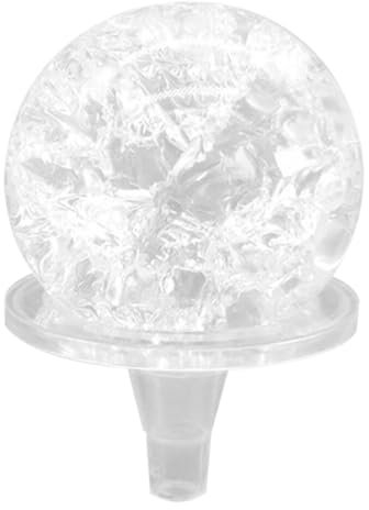 Garneck Fengshui Wheel Bubble Ball Glass Sphere for Indoor Water Fountain Feature Rotating Crystal Ball for Tabletop Waterfall Decoration and Relaxation