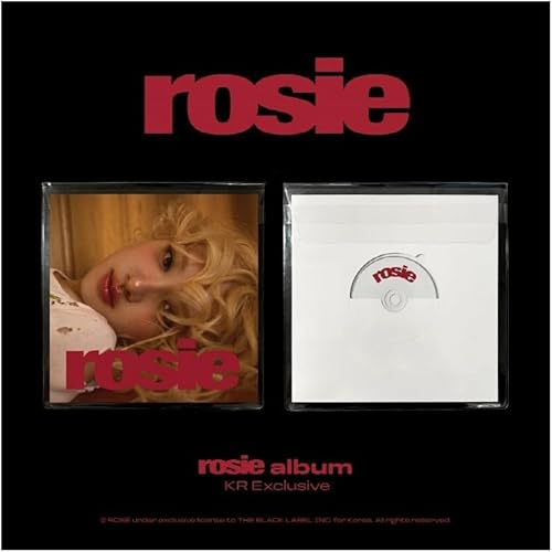 ROSÉ ROSE - primer álbum de estudio rosie (exclusivo KR) + tarjetas de fotos extra