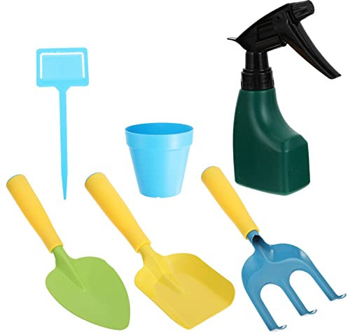 ifundom Gartengeräte Set Für 1 Set Bunte Mini Gartenschaufeln Und Pflanzwerkzeuge Für Ideales Für Gartenarbeit Und Outdoor Aktivitäten Inklusive Gießkanne Und Erdbohrer