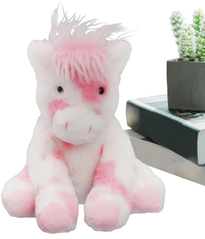 Generico Peluche - Jouet Animal en Peluche pour Saint - Douce en Forme de bétail - pour Le Saint Anniversaire, la Chambre des, la Maison, Le Bureau, Le canapé, la Salle de Jeux de
