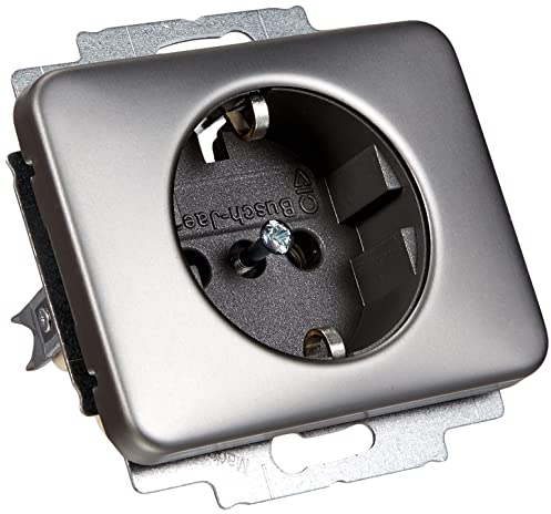 Busch-Jaeger 20 EUC-20 SCHUKO Steckdosen-Einsatz Platin 2CKA002011A1417