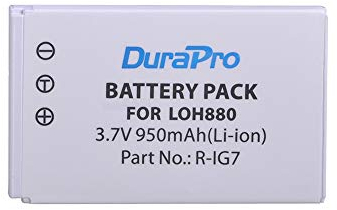 DuraPro R-IG7 Akku für Logitech Harmony One 720 720 Pro 785 850 880 880 Pro 885,890,890 Pro, H890,900,900 Pro Fernbedienung DiNovo Edge DiNovo Mini Harman Kardon TC30, 1 Stück