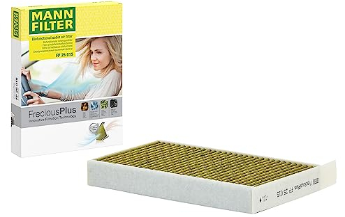 MANN-FILTER FP 25 015 Filtro de aire de cabina - FreciousPlus Filtro de Polen Biofuncional - para Automóviles + Vehículos de transporte