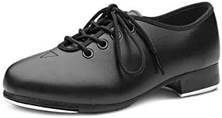 Bloch Damen Student Tap SF3710L Schnürschuhe, PU-Top, Oxford-Stil, Schwarz, Erwachsenengrößen, Schwarz , 38 EU