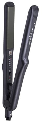 Beavorty 1pezzi Piastra Capelli Lisci Vapore Arricciacapelli Portatile Lisciante Capelli Domestico Riscaldamento Rapido Ergonomico Cavo Rotante Gradi Per Lisci e Ricci