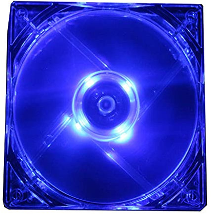 Ranuw 80mm Computer Cooling Fan For Case Fan Double Aperture High Performance Silent Control Chassis Radiators 12V 4Pin Laptop CPU Cooling Fan Heatsink Radiator Holder Base Bracket Case Rack CPU