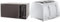 Russell Hobbs RHM2017 20L 800W Silver Digital Microwave, Child Safety Lock, Automatic Defrost & Honeycomb 4 Slice Toaster (Independent & Extra wide slots with high lift