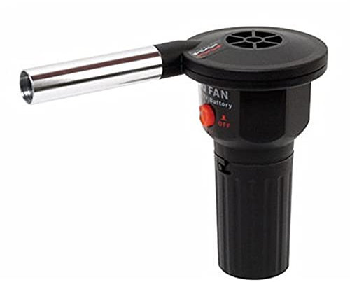 Fivetwofive Tragbares Handgehaltenes Batterie Betriebenes BBQ Ventilator Luft GebläSe für Camping Picknick Grill Grill Werkzeug Grill ZubehöR im Freien