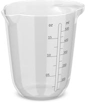 Mepal - Misurino Chef it - Scala incisa di facile lettura - Impugnatura ergonomica - Design leggero - - 500 ml - Transparent