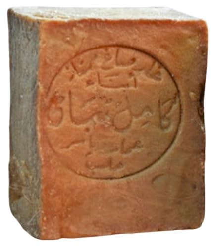 Aleppo Seife 45%-55% - mit Olivenöl 45% & Lorbeeröl 55% - Naturseife – Haarseife, Gesichtsseife & Körperseife – Vegan, Palmölfrei, Ohne Künstlichen Duftstoffe