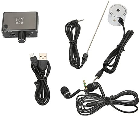 Detección de Fugas de Agua, Kit de Accesorios para Monitor de Fugas de Tuberías de Agua Subterránea con Auriculares Y Sondas Dobles Circulares Y de Aguja para Tuberías de Agua, Tuberías de(#2)