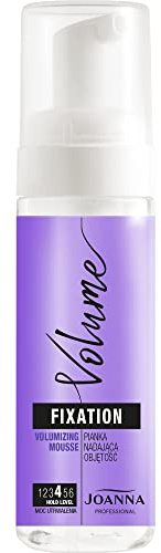 JOANNA Professional Volumengebender Schaumstoff - Volumisierender und Straffender Haarschaum - Vergrößert Optisch das Haarvolumen - Stärkt und Befeuchtet die Haarstruktur - Inhalt 150 Ml