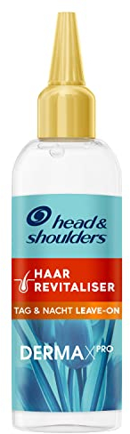 Head & Shoulders DermaXPro Haar Revitalisierer Serum 145ml mit Koffein und Ceramide-Komplex, Verdichtet Sofort die Haarfasern und Verbessert die Haarerhaltung, Leichtes Gefühl