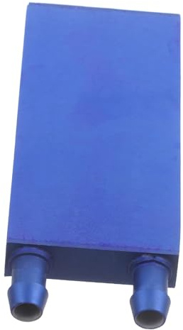 FUNNETOYU Aluminum CPU Water Cooler Heat Sink System Efficient Water Block Radiator for High-temperature Cooling Compatible with Various Cpus