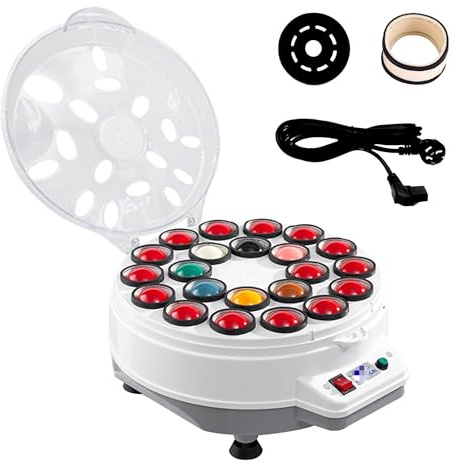 Macchina lucidatrice Automatica per la Pulizia delle Palle da Biliardo - Pulitore elettronico per Palle da Biliardo e Snooker (Contiene Un Set Completo di Palle)