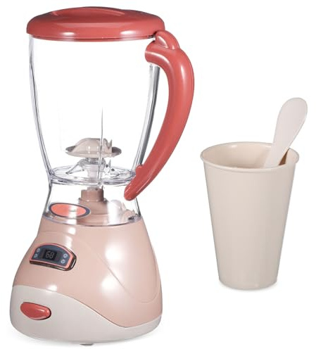 LRXIYODE Juguete para Mini Exprimidor Eléctrico de Cocina de Juguete Plástico Resistente Juego de Cocina Infantil Accesorio de Electrodoméstico Adecuado para Juego de Casa de Muñecas
