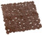 Badewannenmatte 54x54cm BRAUN STONE BADEWANNENEINLAGE Antirutschmatte KIESEL-OPTIK STONE Wanneneinlage
