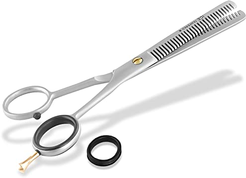 Ausdünn-Haarschere Effilierschere 6 Zoll Friseurschere mit 2 seitiger Zahnung zum ausdünnen der Haare
