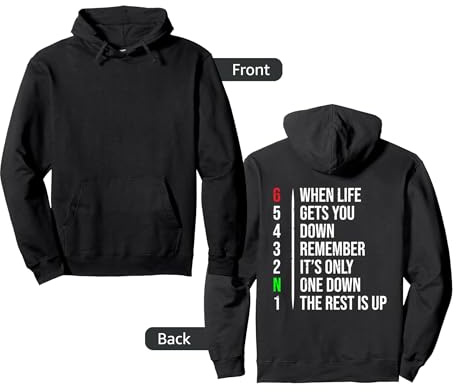 Motorbike Motorcycle Gears When Life Gets You Down Pullover Hoodie