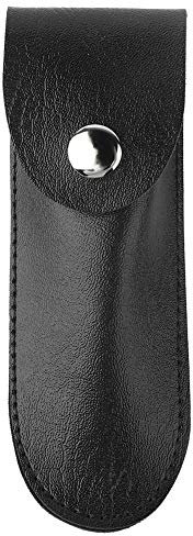TOPINCN Abrebotellas Funda De Piel New Bottle Opener Holster Bolso Pequeño De Piel Wine Knife Set Portaherramientas Para Vino Bolso De Pu (Negro)