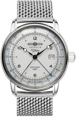 Zeppelin automatisk klocka 8666M-1, Vit