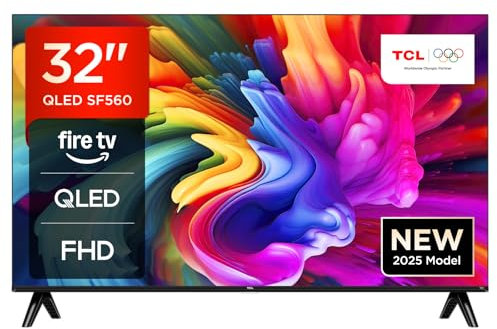 TCL 32 Pouces Full HD Smart QLED Direct LED SF560 avec Fire TV et vocale Alexa