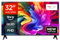 TCL 32SF560 – Smart QLED Full HD 32 TV Direct LED con Fire TVy HDR, Pulsa y Pregunta a Alexa, diseño metálico sin Bisel
