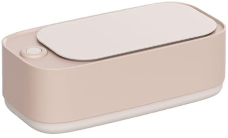 Machine à laver les bagues - Machine à laver les bijoux à ultrasons - Outil de nettoyage moderne - Nettoyeur professionnel pour anneaux soniques - 45 000 Hz - Décoration de polissage de bijoux