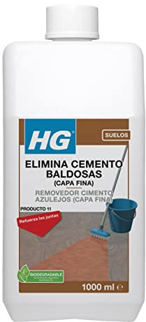 HG Elimina Cemento de Película de Lechada para los Residuos en Baldosas, Cerámicas No Porosas y Losas -1 L