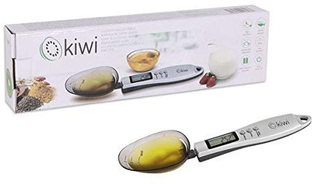 cucchiaio dosatore con bilancia digitale Kiwi KKS-1105 300 g Grigio