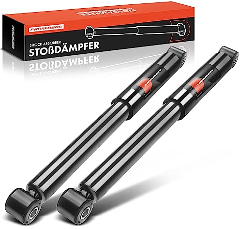 Frankberg 2x Stoßdämpfer Gasdruck Hinterachse Kompatibel mit A3 8L1 1996-1999 B.o.r.a 1J2 1J6 1998-2005 Golf 1J1 1J5 1998-2006 Replace# 1J0513025AL