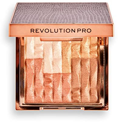 Revolution Pro - *Goddess Glow* - Highlighter und Bronzer Shimmer Brick - Sublime
