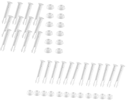IWOWHERO 20Stücke Verbindungspins für Schwimmbecken Kunststoff Verbindungsstifte für Poolzubehör Schwimmbad Connector Pins zum Verbinden von Poolrahmen und Zubehör