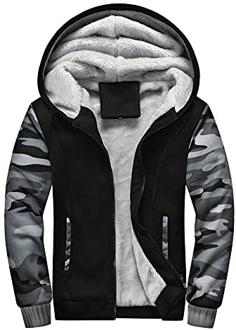SHE.White Fahrrad Regenjacke Regenschutz Fahrrad Mantel Winter Windbreaker Fahrrad Herren Arbeitskleidung Winterjacke Skijacken Herren Herren Hoodie Mit Reißverschluss Hoodie Jacken(3-Gray, L)