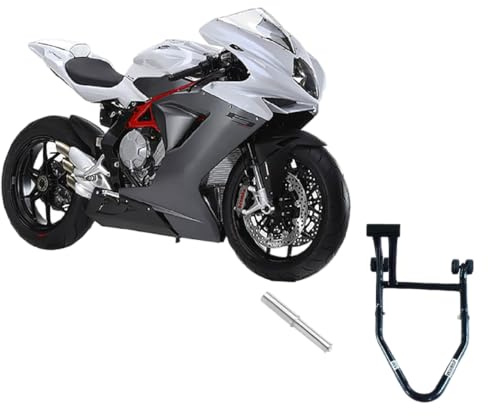 Cavalletto alzamoto alza moto per alzare la ruota posteriore monobraccio sollevare mono braccio compatibile con MV Agusta F3 800 o 675