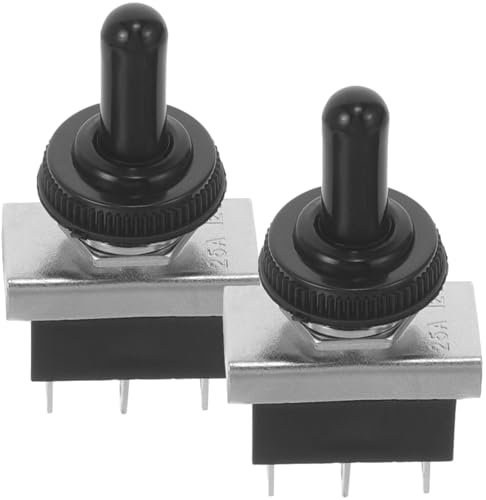 SOLUSTRE 2 Uds Interruptor De Palanca Automático Cubiertas Impermeables Interruptor De Palanca De Interruptor De Palanca De Coche Profesional