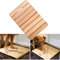 Tarima Ducha, Alfombra Ducha Antideslizante Multifuncionales Suelo Ducha Exterior, Tarima de Madera de Ducha Resistentes al Moho, Base Ducha para Plato de Ducha, Secado Rapido(Light Color,50cmx60cm)
