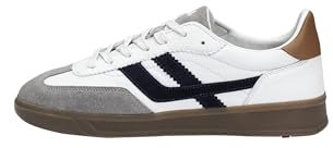 LLOYD Herren Halbschuhe Elian, Männer Low-Top Sneaker, lose Einlage,Halbschuhe,straßenschuhe,Strassenschuhe, Nuvola/White/Navy, 42 EU / 8 UK