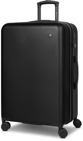 BUGATTI Check-in Koffer für Damen und Herren | großer XL Trolley 49 x 30 x 75 cm aus hochwertigem, stoßfestem ABS Material | Erweiterbar & TSA Schloss| Valencia 2.0 Serie