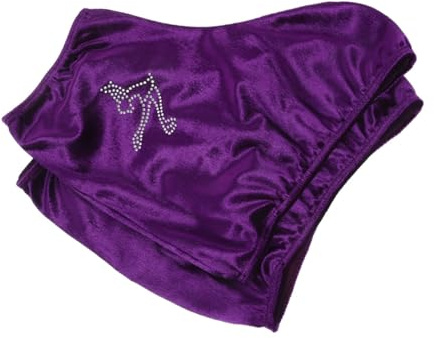MOTHNUR Funda Protectora para Botas de Patinaje de Hielo Elástica y Cubiertas para Patines de Figura y Hockey Resistente Rayaduras para Exterior de Morado