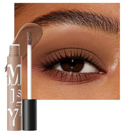 Braun Matt Liquid Eyeshadow Eyeshadow Liquid Eyeshadow Larga duración Resistente al agua